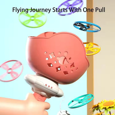 UFO SHAPE BAMBOO DRAGONFLY TOY